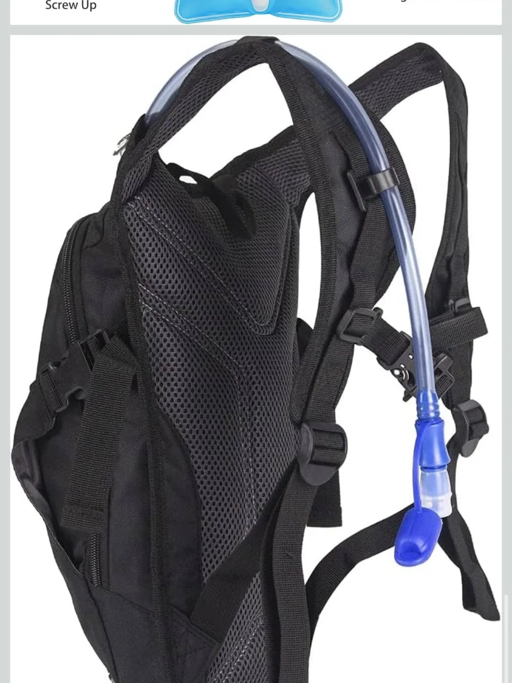 Zavothy Hydration Pack Backpack 2L Bladder NWT Hiking, Cycle Running Unisex